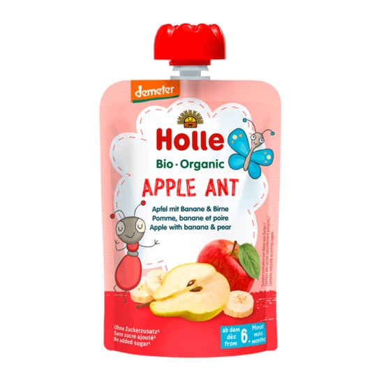 Holle Apple Ant Apple Banana Pear Flask 100g