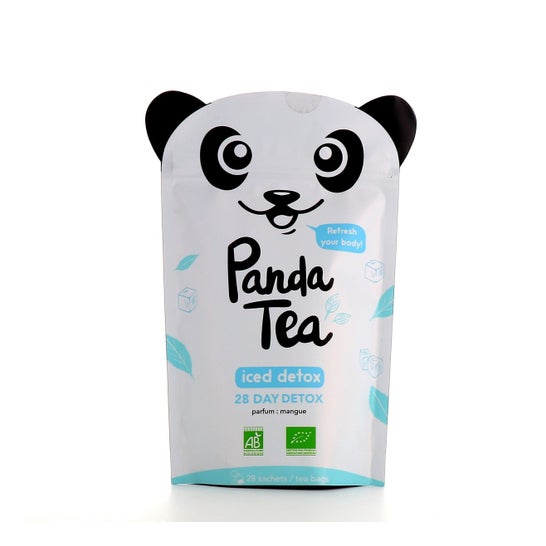 Panda Tee Eistee Entgiftung Mangue 28 Sachets