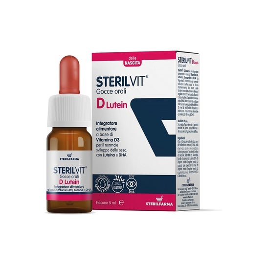 Steril Farma Sterilvit D Luteína Glándulas Orales 5ml