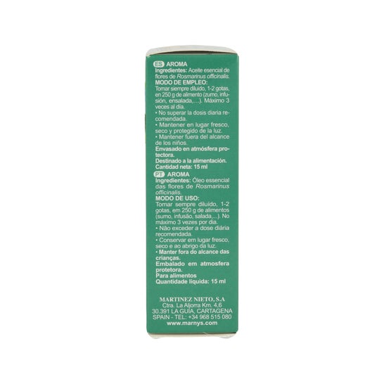 Marnys Aceite Esencial de Romero 15 ml