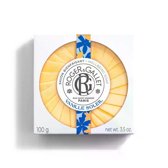 Roger & Gallet Jabón Bienestar Vanille Soleil 100 gr
