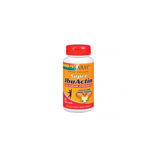 Solaray Super Ibuactin Antiinflamatorio 60 Cáps