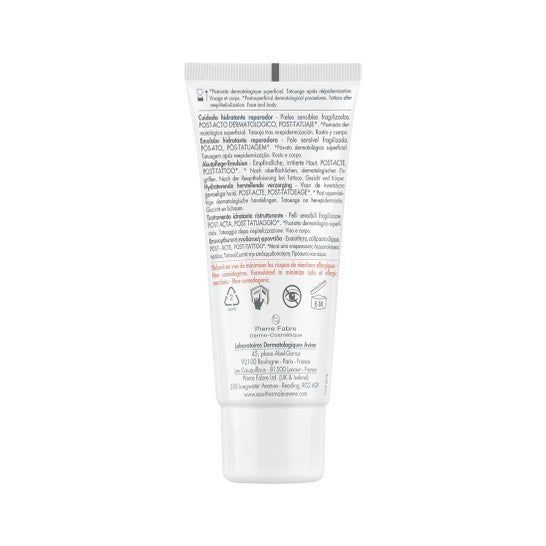 Avène Cicalfate+ Hidratante Reparadora Posquirúrgica y Postatuaje 40ml