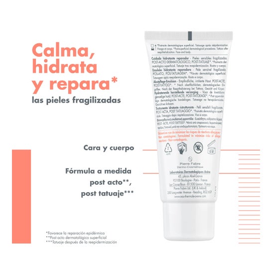 Avène Cicalfate+ Hidratante Reparadora Posquirúrgica y Postatuaje 40ml