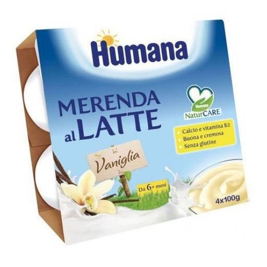 Humana Merenda Vanilla 4X100G