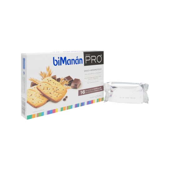 biManán® Pro kornkager med chokoladechips 16uds