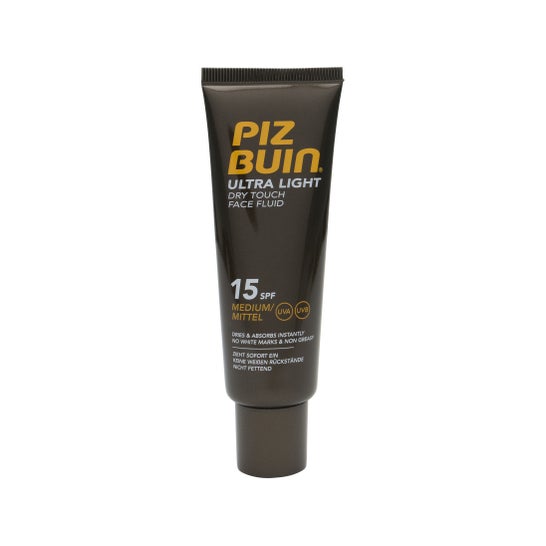 Piz Buin® Ultra Light SPF15+ crema facial tacto seco 50 ml