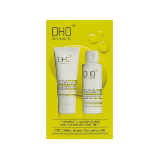 OHO Kit Viaje emulsión 100 ml + Gel Baño 100 ml