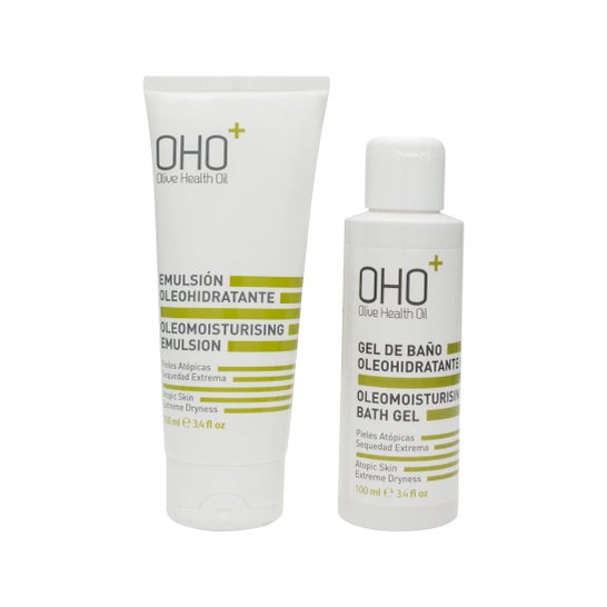 OHO Kit Viaje emulsión 100 ml + Gel Baño 100 ml