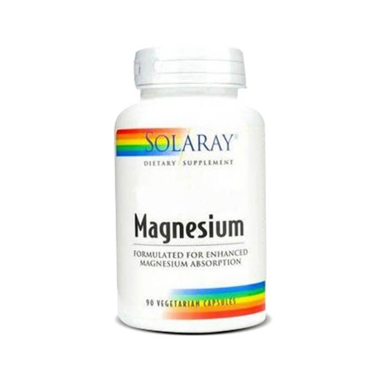 Solaray Magnesium 90 Kapseln Gemüse