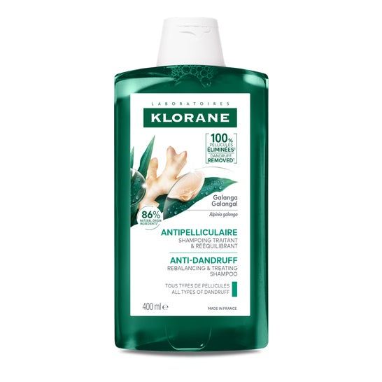 Klorane Champú Anticaspa a la Galanga 400ml