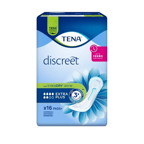 Tena Discreet Extra Plus 16uds Tena Discreet Extra Plus 16uds