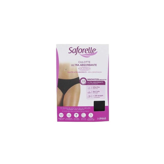 Comprar en oferta Saforelle Black Ultra Absorbent Panties Size 40 (1 pc)