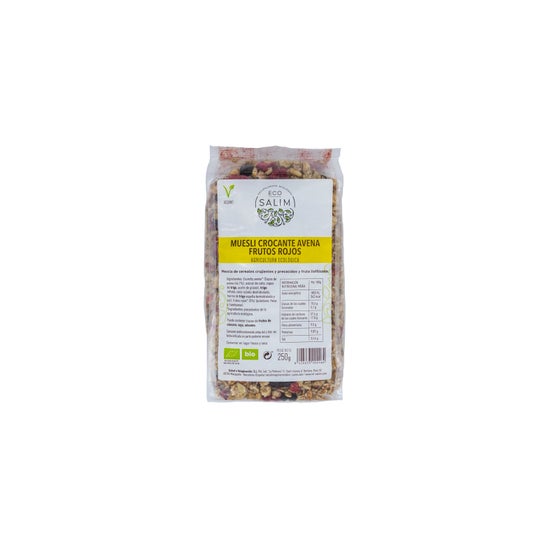 Eco-Salim Organic Oat & Berry Crunchy Muesli 250g