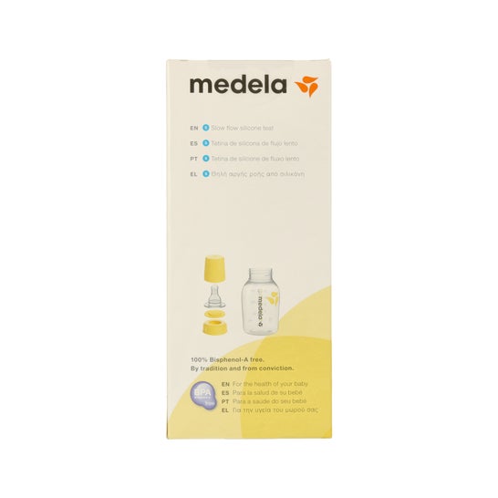 Medela biberón tetina de silicona 150 ml