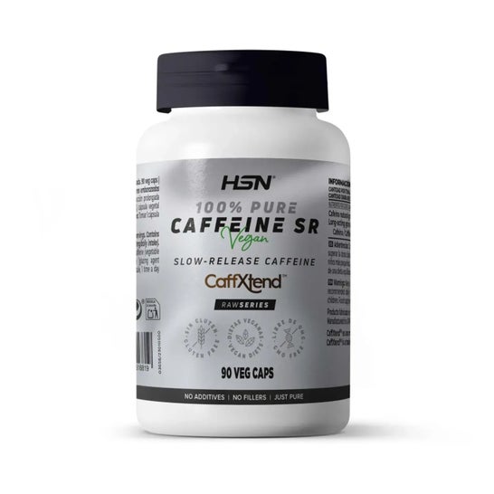 HSN Cafeína de Liberación Prolongada 400mg Caffxtend® 90vcaps