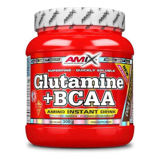 Amix Glutamine+BCAA Cola 300g