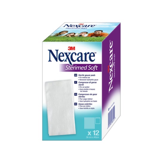 3M Nexcare Sterimed Soft Sterile Gauze Non-woven 18 Cm X 40 Cm 12 U