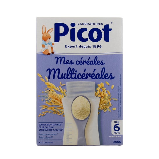 Picot Mis Cereales Multicereales 6 Meses 200g