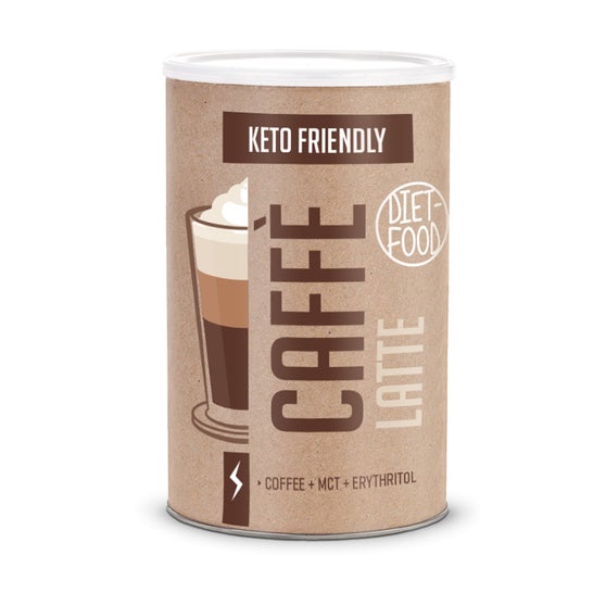 Diet Food Keto Coffee Latte Mct Eritritol 300g