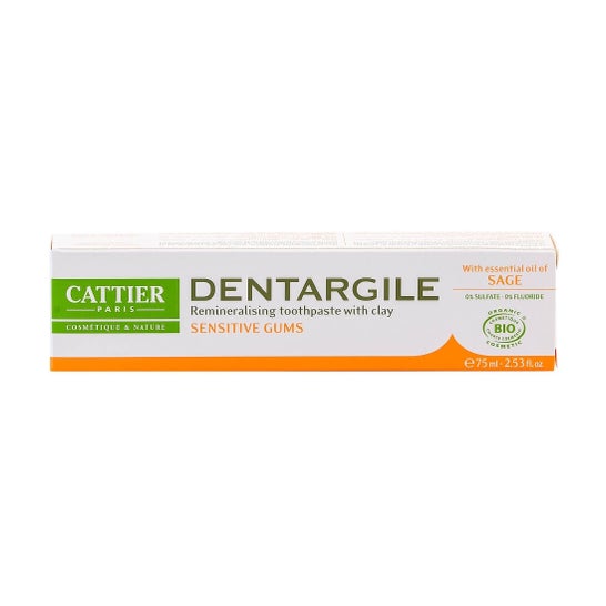 Cattier Dentifricio Dentargile Salvia 75ml