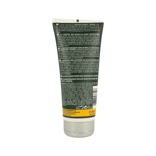 Logona Acondicionador de Argán Brillo 200 ml