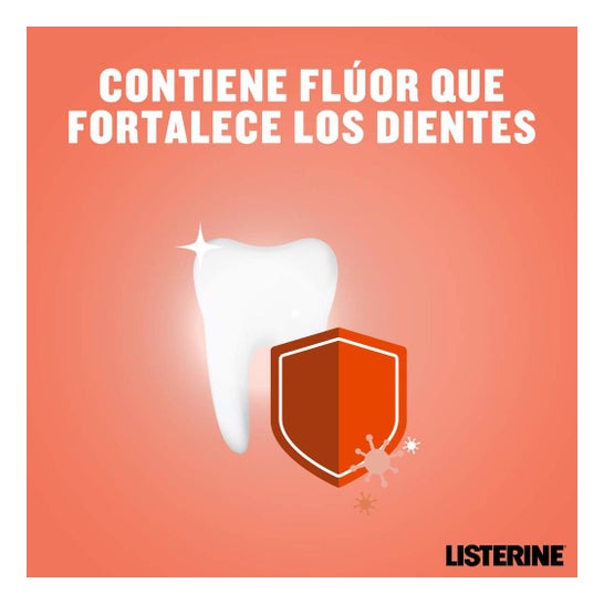 Listerine Smart Rinse Enjuague Bucal Frutos Rojos 500 ml