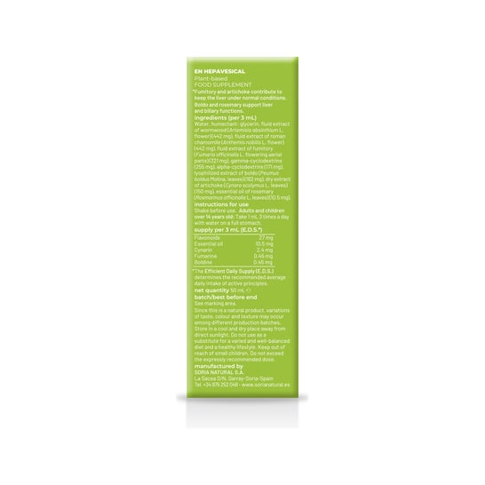 Soria Natural Composor 03 - Hepavesical 50ml