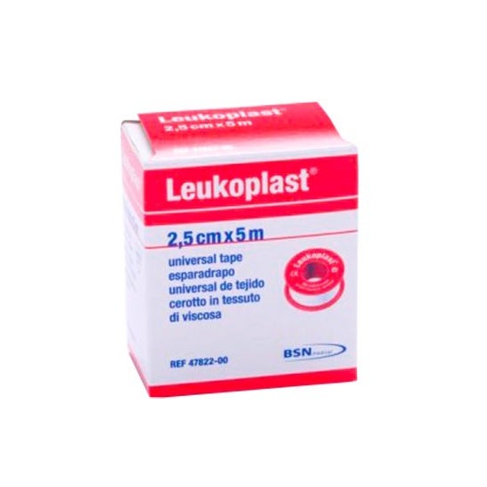 Leukoplast esparadrapo color blanco 2,5 mx5 cm 1 ud