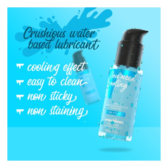 Crushious Lubricante con Efecto Frío 50 ml
