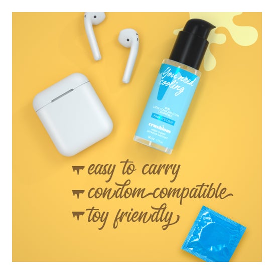 Crushious Lubricante con Efecto Frío 50 ml