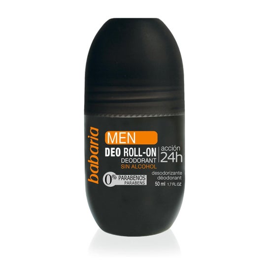Babaria Men Deo Roll-on Alcohol Free Action 24h 50ml
