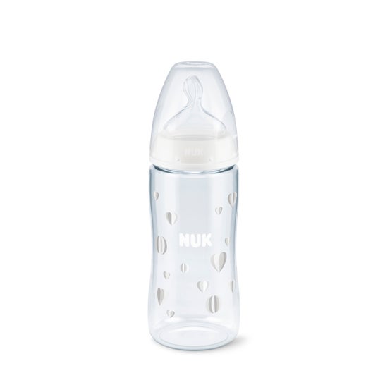 Bottiglia Nuk Fc+ Controllo temperatura Pa 0-6 M Silicone 300ml