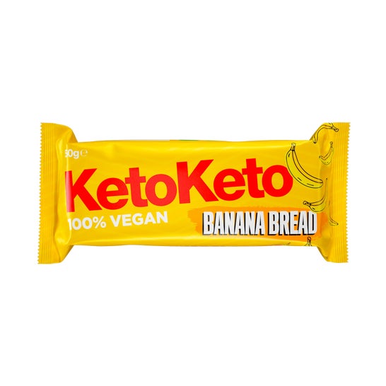 Keto Keto Barrita Energética Vegana Banana Bread 50G