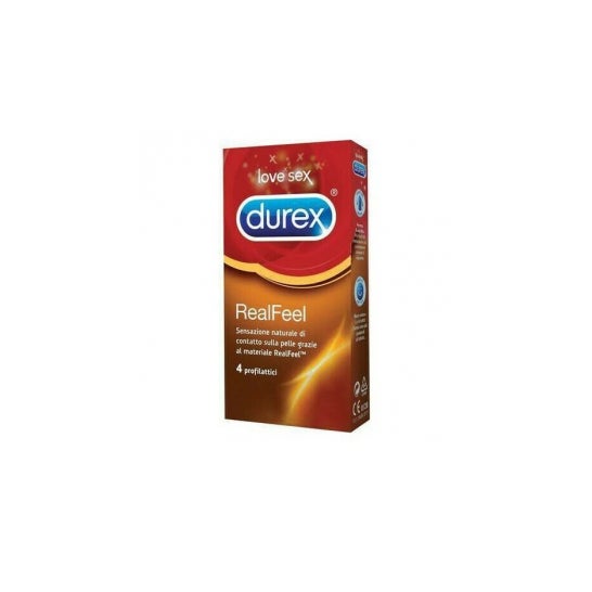 Durex Preservativos Real Feel 4uds
