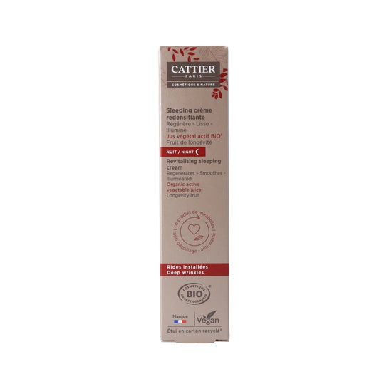 Cattier Crema Redensificante para Dormir 50 ml