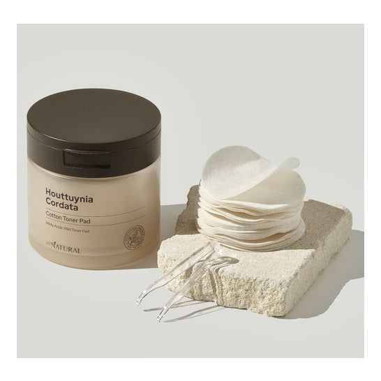 All Natural Almohadilla de Tónico de Algodón Houttuynia Cordata 50 ml