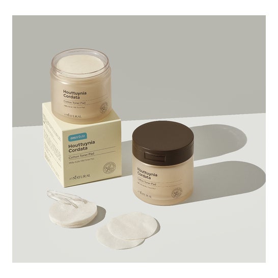 All Natural Almohadilla de Tónico de Algodón Houttuynia Cordata 50 ml