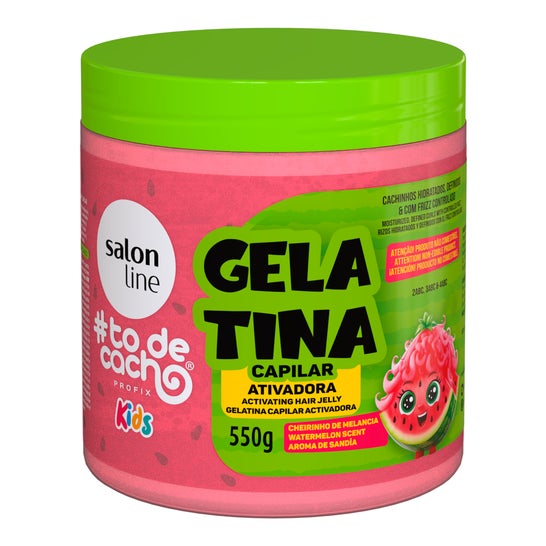 Salon Line #Todecacho Kids Gelatina Ativadora Melancia 550g