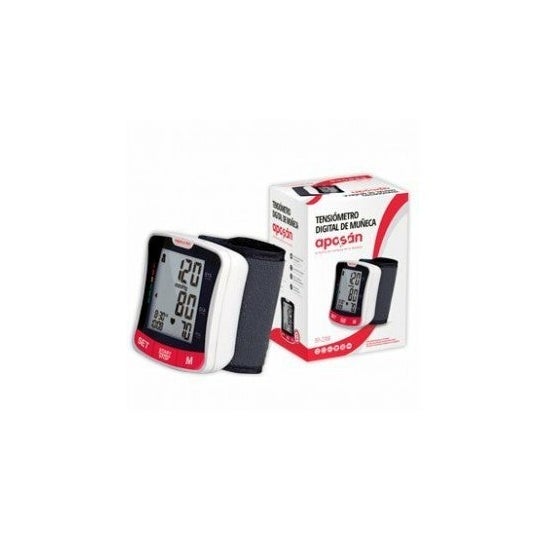 Digital wrist blood pressure monitor 1pc