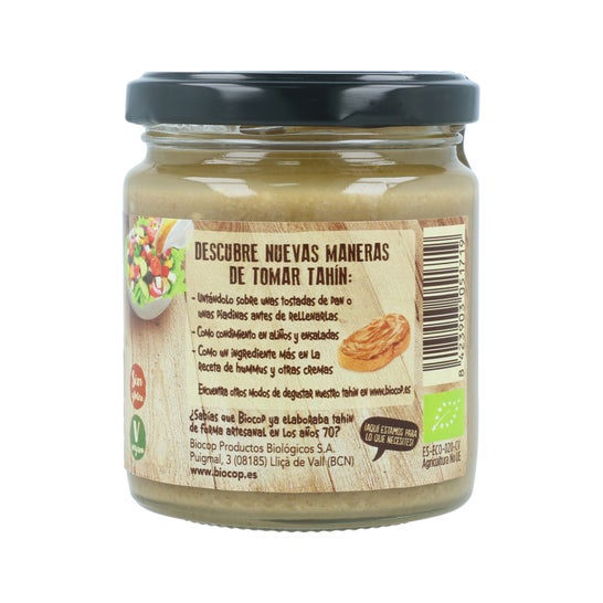 Biocop Tahín Integral Tostado Sin Sal 225 g
