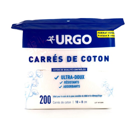 Urgo Cotton Square 10X8cm 200uts