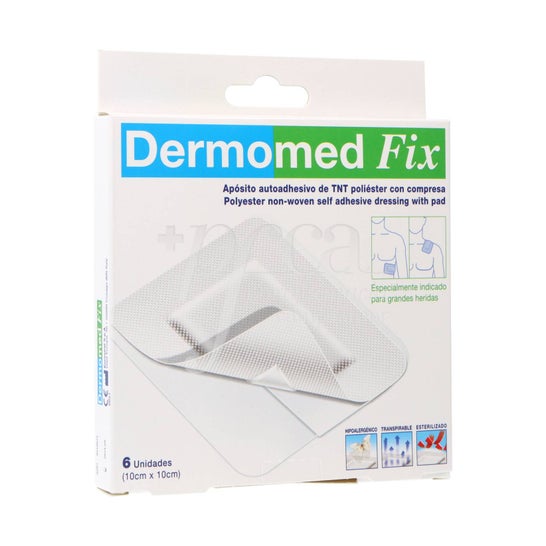 Dermomed Fix Pflaster 9x10 6 Stck.