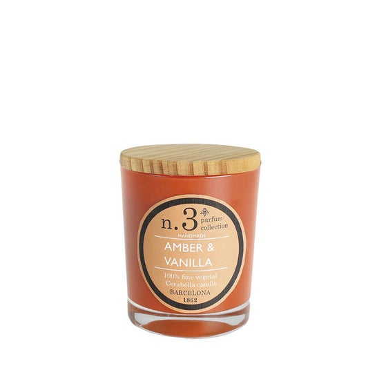 Cerabella Vela Vaso Perf3 Ámbar Vainilla 1 ud