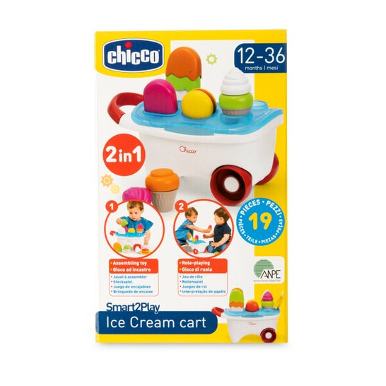 Chicco Ice Cream Cart 1-3 Years 1 unit