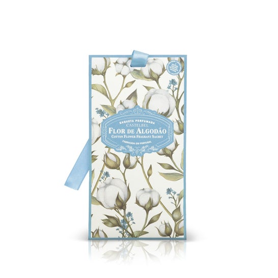 Castelbel Flor de Algodão Saqueta Perfumada 10g