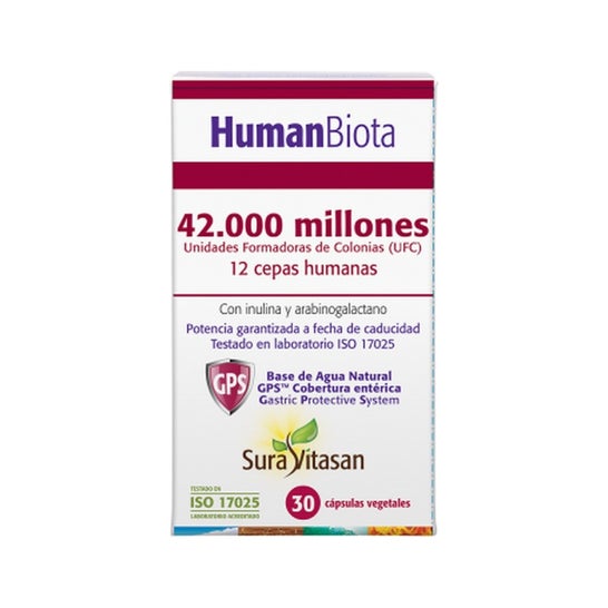 Sura Vitasan Human Biota Probiotic 30 kapsler