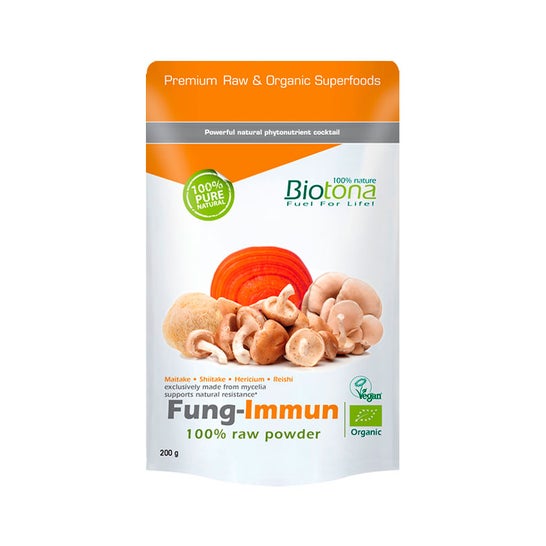 Biotona Fung-Inmun Polvere grezza Superfoods Bio 200g