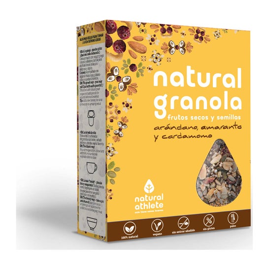 Natural Athlete Granola Mirtillo Cardamomo Eco 325g