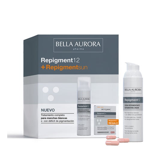 Bella Aurora Pack Repigment: Repigment12 75ml + RepigmentSun 30caps